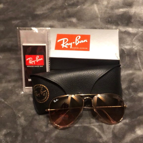Ray Ban Aviator Sunglasses.